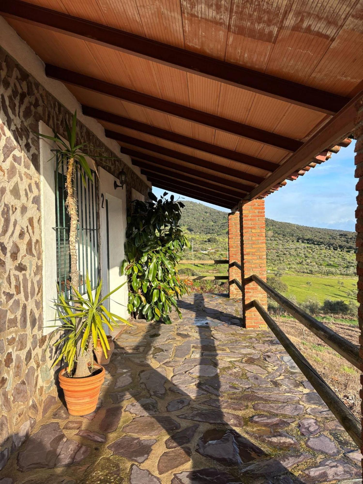 Casas Rurales Los Llanos Fuentes de León Esterno foto